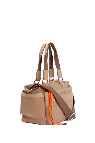 Tuğba Women's Waterproof Fluffy Shoulder and Crossbody Bag T4755