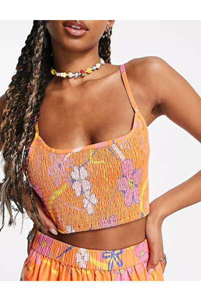 collusion Top, Orange