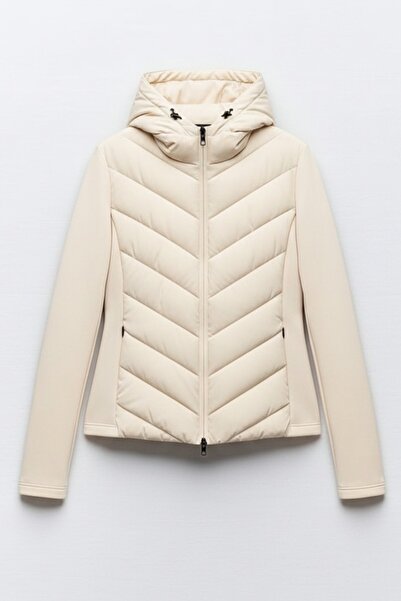 OTAKU معطف حراري نسائي من نوع Softshell بأكمام وجيوب مزدوجة بغطاء رأس