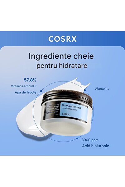 Cosrx Intensive Hyaluronic Acid Moisturizing Cream, 100 ml (for dry skin)