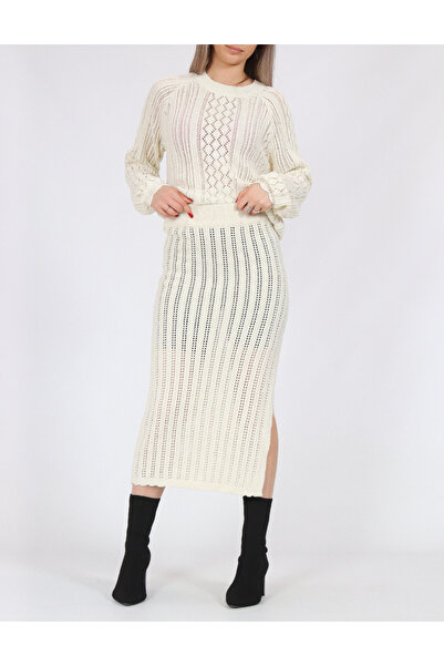 Noisy May Skirt, Ecru