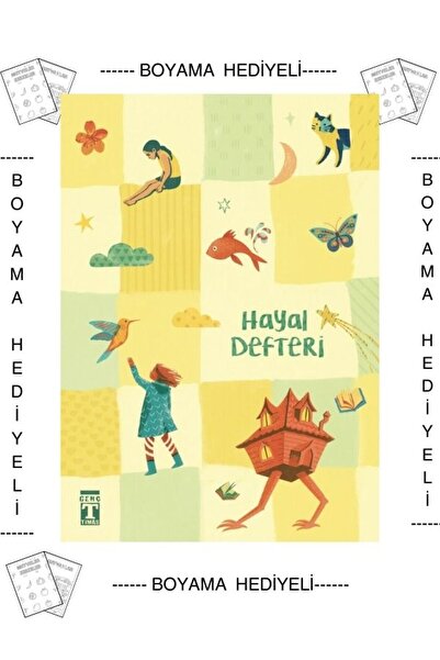 Timaş Çocuk Boyamalı- Hayal Defteri ( Planlama Defteri özel çizim aktivite sa...
