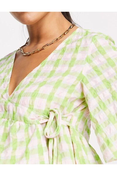 Evendi Short dress, Green