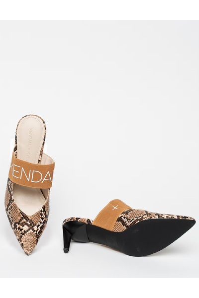 Evendi Clogs, Snake print