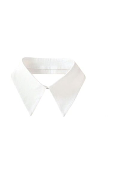 Valkry - Detachable Classic White Shirt Collar, One Size