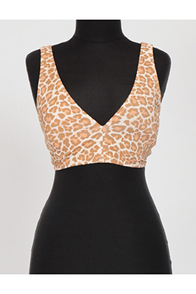 Vero Moda Swim bra, Animal print