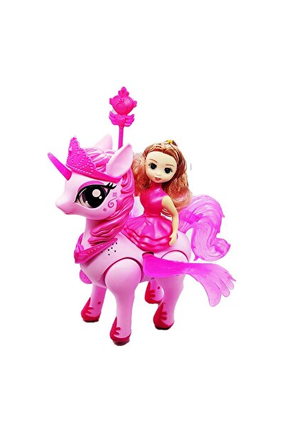 OEM Jucarie interactiva, papusa calare pe ponei