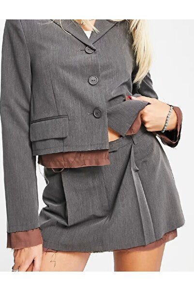 collusion Skirt, Gray
