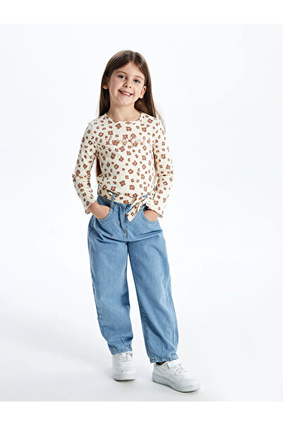 LC Waikiki Lcw Kids Blue Basic Girls' Jeans