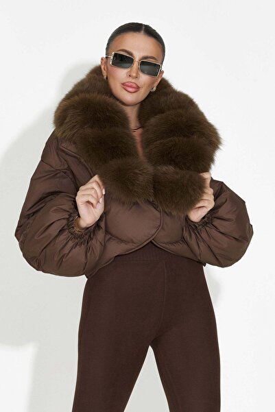 SWISS Brown women's jacket Selvoria Bogas