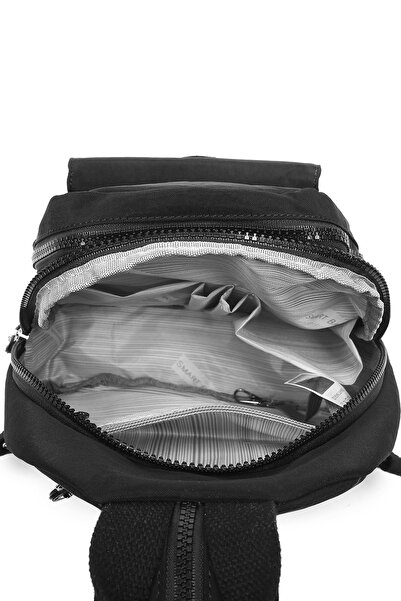 Hüvendo Smart Waterproof Multi-Pocket Small Size Daily Women's Backpack Blue Printing