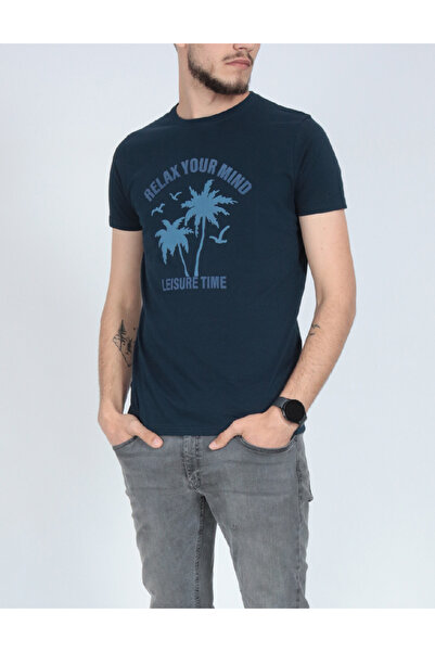 Evendi T-shirt, Navy blue