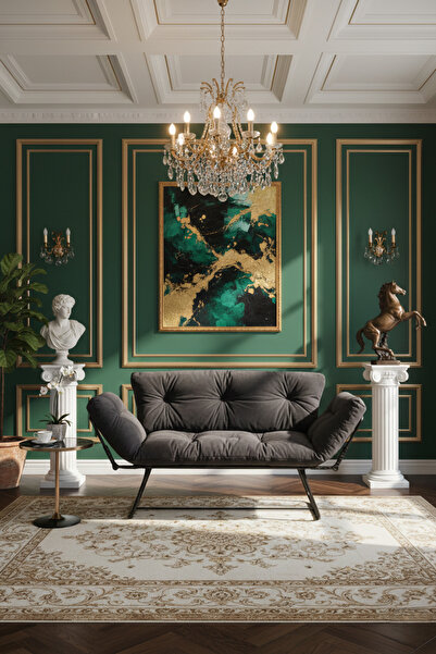 AVYNA Lour Prime Katlanır Yataklı İkili Kanepe | Mekanizmalı Çekyat Koltuk | ...