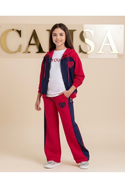 Calisa Girl's 3-Piece Tracksuit Set
