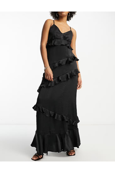 Evendi Long dress, Black