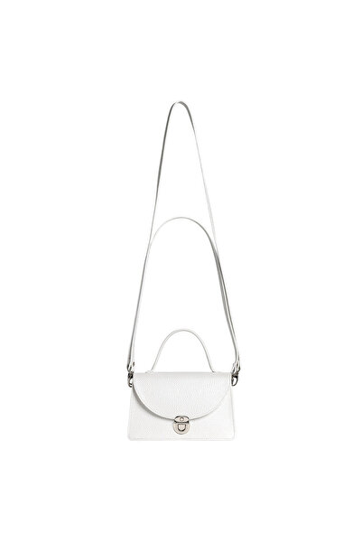 LAURA OLARU AMELIE Bag Pearl White
