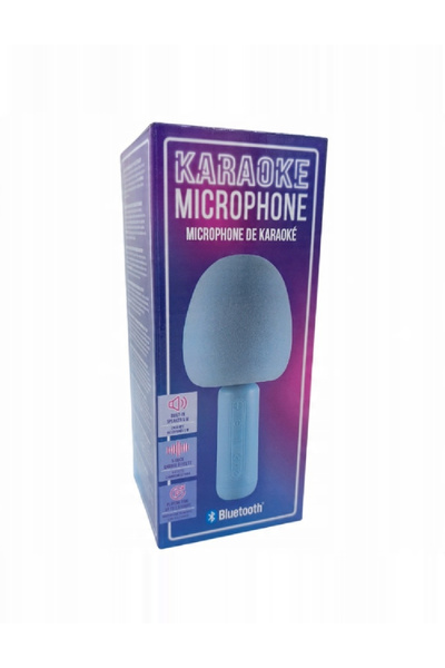 Evendi Bluetooth karaoke microphone, Blue