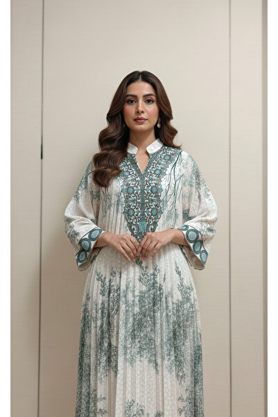 Moda Line "Blue Branches" Jalabiya