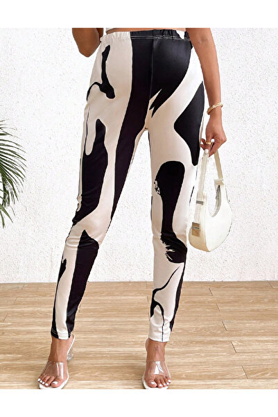 Evendi Pants, Cream/Black