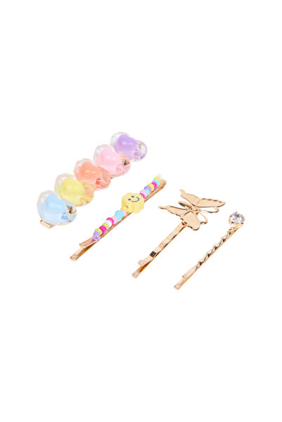 ACTION Hair clip set, Mix colors