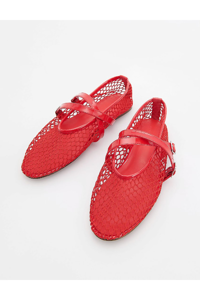 Reserved Ballerinas, Red