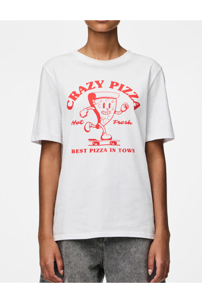 PIECES T-shirt, White