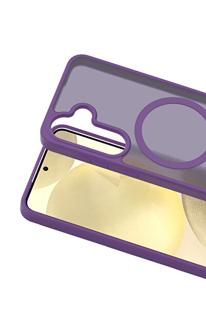 Fuchsia Samsung Galaxy S25 Fe Jota Magsafe Compatible Cover - Deep Purple