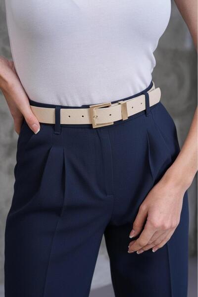 Mynoa Square Buckle Women's Belt, Jacket Belt, Trouser Belt.