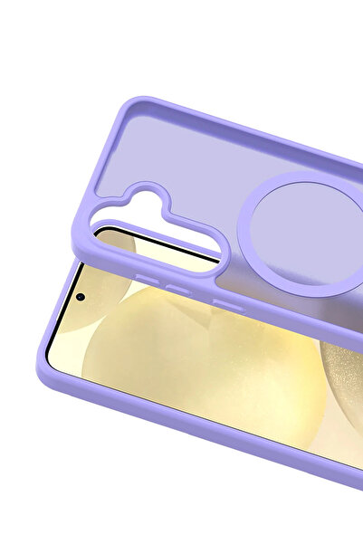 Fuchsia Samsung Galaxy S25 Fe Jota Magsafe Compatible Cover - Lilac