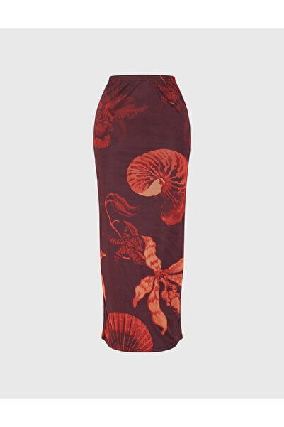 Evendi Skirt, Burgundy