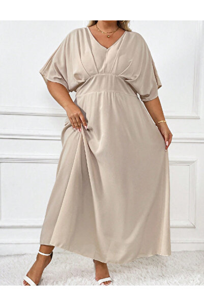 Evendi Long dress, Beige