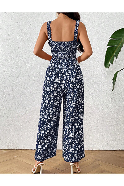 Evendi Jumpsuit, Navy Blue