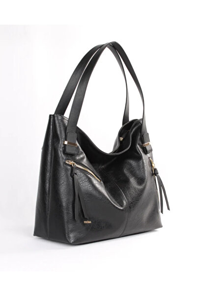 Tuğba Women's Multi-Pocket Shoulder and Arm Bag T4726