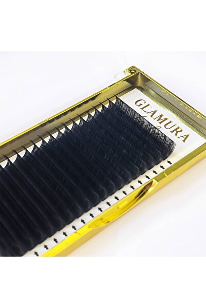 Glamura Lashes Extensi de gene fir cu fir negre curbura M Grosime 0.05 Lungime 9