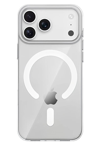 Fuchsia غطاء متوافق مع MagSafe لهاتف Apple iPhone 17 Pro PC - شفاف