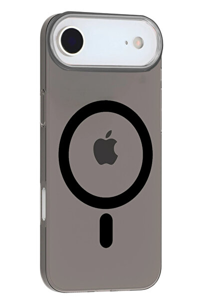 Fuchsia Apple iPhone 17 Air Pc Blank Magsafe Compatible Cover - Black