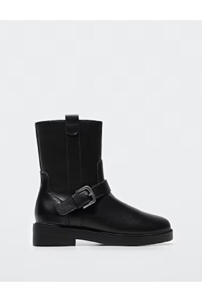 MANGO Kids Boots, Black