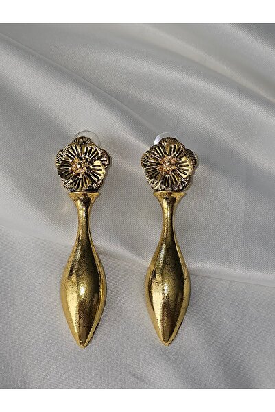 Carino Accessories أقراط زهرة خمر