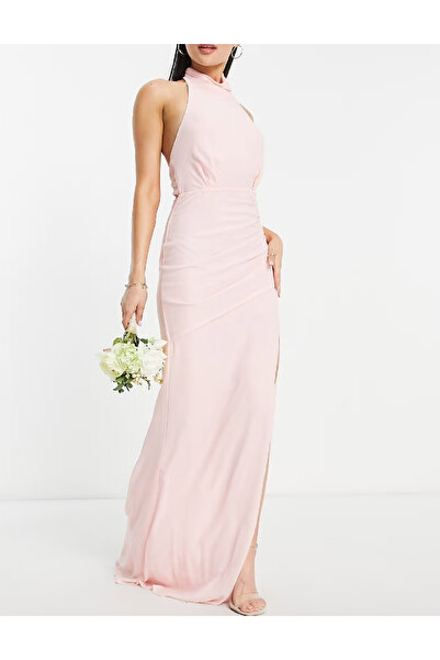 Evendi Long dress, pink