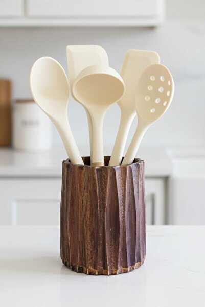 Suo Home Akasya Arven Kaşıklık (12,5 cm yükseklik - 10 cm genişlik)