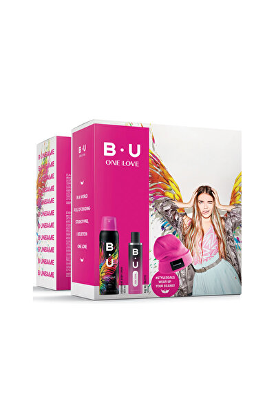 B.U. One Love Set, Women: Eau de Toilette, 50 ml + Deodorant body spray, 150 ...