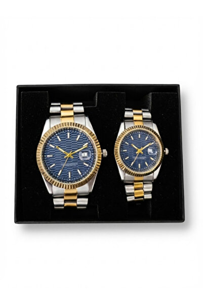 Leerybee Modern Hex Clock Set with Calendar