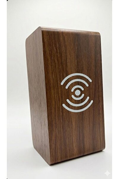 OEM Black Digital Watch with Green LED, Wireless Charging, Temperature, Alarm