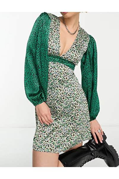 Evendi Rochie scurta, Verde