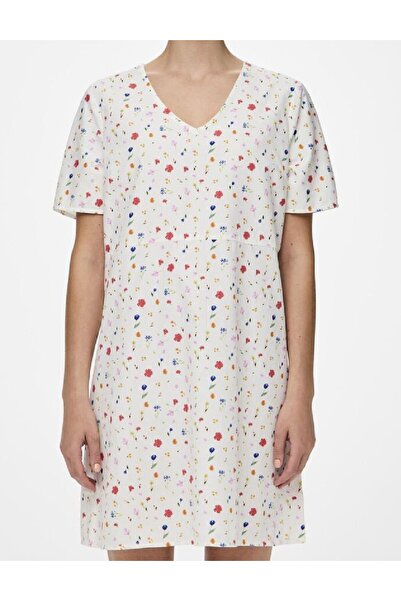 PIECES Short dress, White