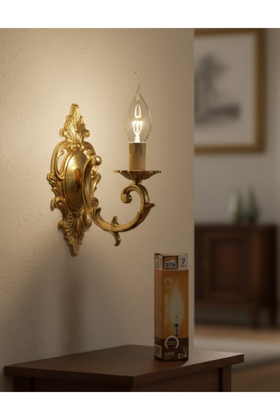 Lsc Candle bulb, Transparent