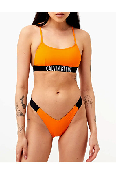 Calvin Klein Swim bra, Orange