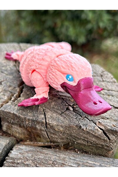 pynarix Albino Ornitorenk Figür Oyuncak –Tuhaflığın En Sevimli Hâli 🦫🦆 🧪3D...
