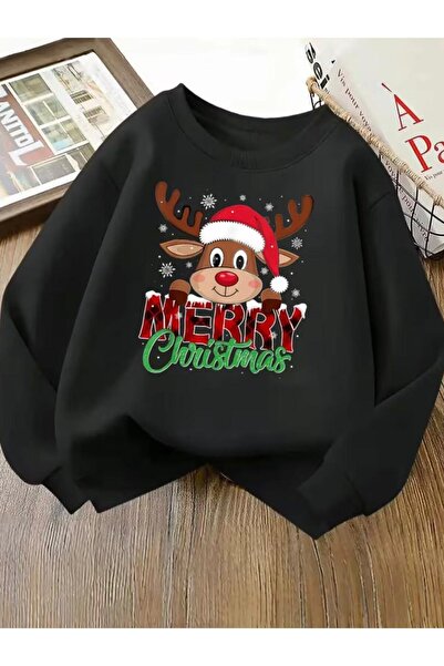 No Plan SWEATSHIRT IMPRIMAT DE CRĂCIUN CU MOTIV DE CĂPĂȚI PENTRU BĂIEȚI