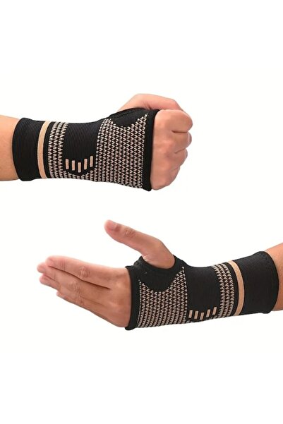 Dicollas Set de 2 mănuși compresive cu sârmă de cupru pentru ameliorarea dure...